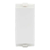 Lauritz Knudsen (Previously L&T) enGem 6AX 1-way Switch 1M (White)