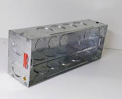 Lauritz Knudsen (Previously L&T) enGem GI Metal Mounting Box 6 Module