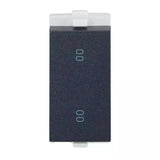 Lauritz Knudsen (Previously L&T) enGem 6AX 2-way Switch 1M (Stone Grey)