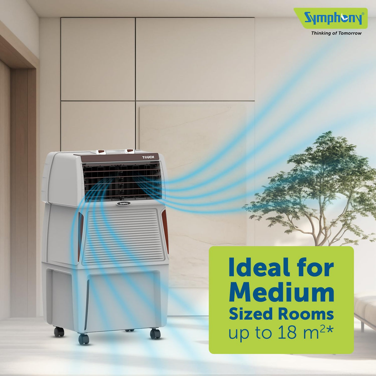Symphony Touch 40 Room Air Cooler