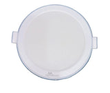 Round white Panel light with 'RR Signature' branding on a dark surface