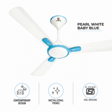Havells Standard Ripple 1200mm Ceiling Fan (Pearl White Baby Blue)