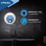 Bajaj Armour series Contempo 10 Litre Storage Water Heater Geyser | White (Free Installation)