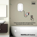 Havells 16A Wi-Fi Smart Plug with Voice Control & Energy Monitoring | Works with Alexa and Google Assistant | White