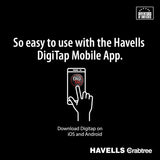 Havells 16A Wi-Fi Smart Plug with Voice Control & Energy Monitoring | Works with Alexa and Google Assistant | White