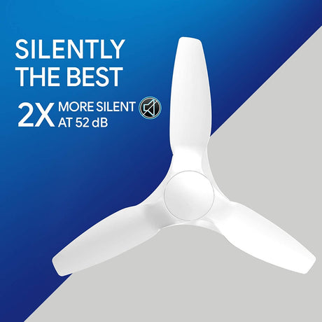 This Ceiling fan has Silenctly the best 2X More isilent feature at 52DB 