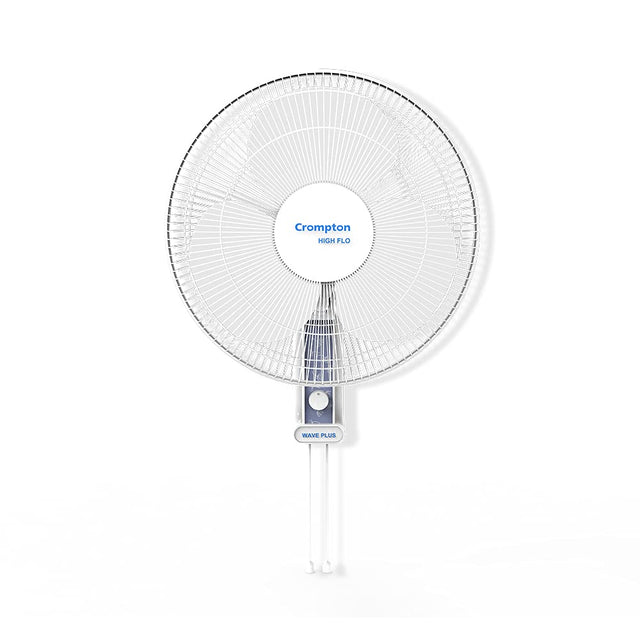 Crompton wall fan on a white background