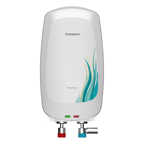 The crompton Insatnt water heater Arno neo 3L with white background . 