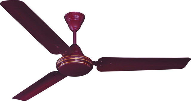 A Crompton Sea Bliss Ceiling fan 1200mm Luster brown with with background 