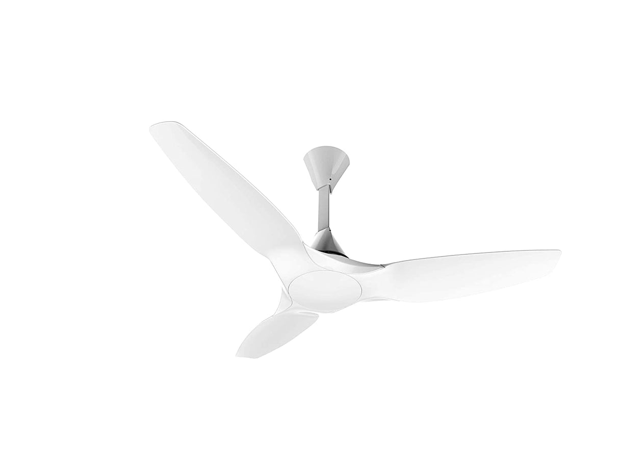 A White Ceiling fan with Whte Background 