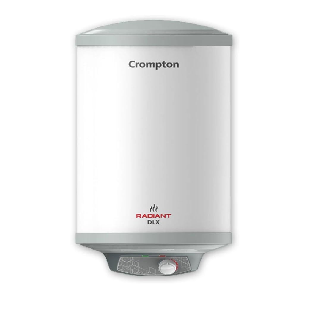 Crompton Radiant Dlx 50 Litre Storage Geyser (White)