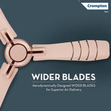 Crompton High Speed Santos Anti-dust 1200mm Ceiling Fan (Rose Gold)