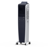 Symphony Diet 3D 55B Air Cooler with BLDC Technology (White & Blue)