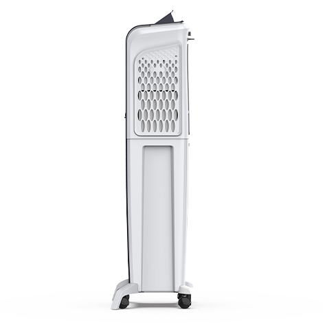 Symphony Diet 3D 55B Air Cooler with BLDC Technology (White & Blue)