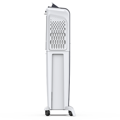 Symphony Diet 3D 55B Air Cooler with BLDC Technology (White & Blue)