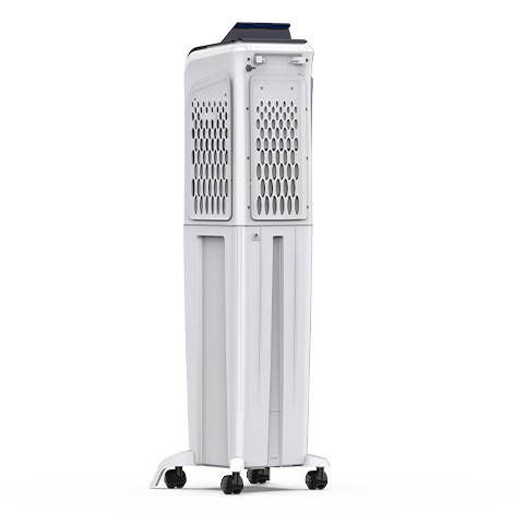 Symphony Diet 3D 55B Air Cooler with BLDC Technology (White & Blue)