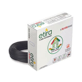 Polycab Etira PVC Insulated Copper 1 SQMM 90m House wire - Black