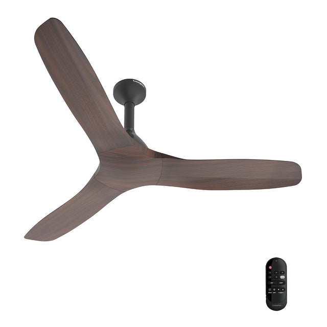 Crompton Fluido Wave IOT Ceiling fan Sheesham Wood 