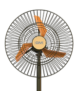 GM Dynamite Air circulator Pedestal Fan | Gold Black
