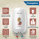 Crompton InstaBliss 3-L Instant Water Heater (White)
