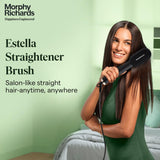 Morphy Richards Estella Hair Straightener Brush (Black)