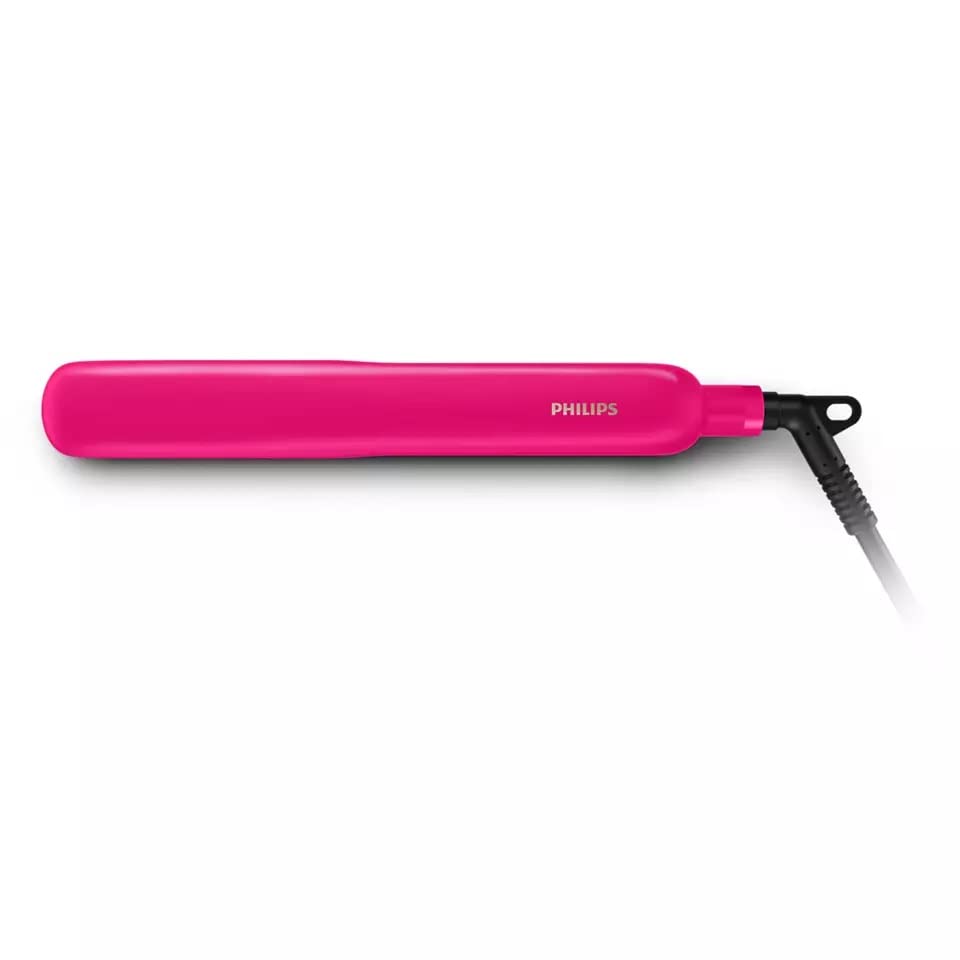 PHILIPS BHS393/00 Hair Straightener with Silk Protect Technology - Pink