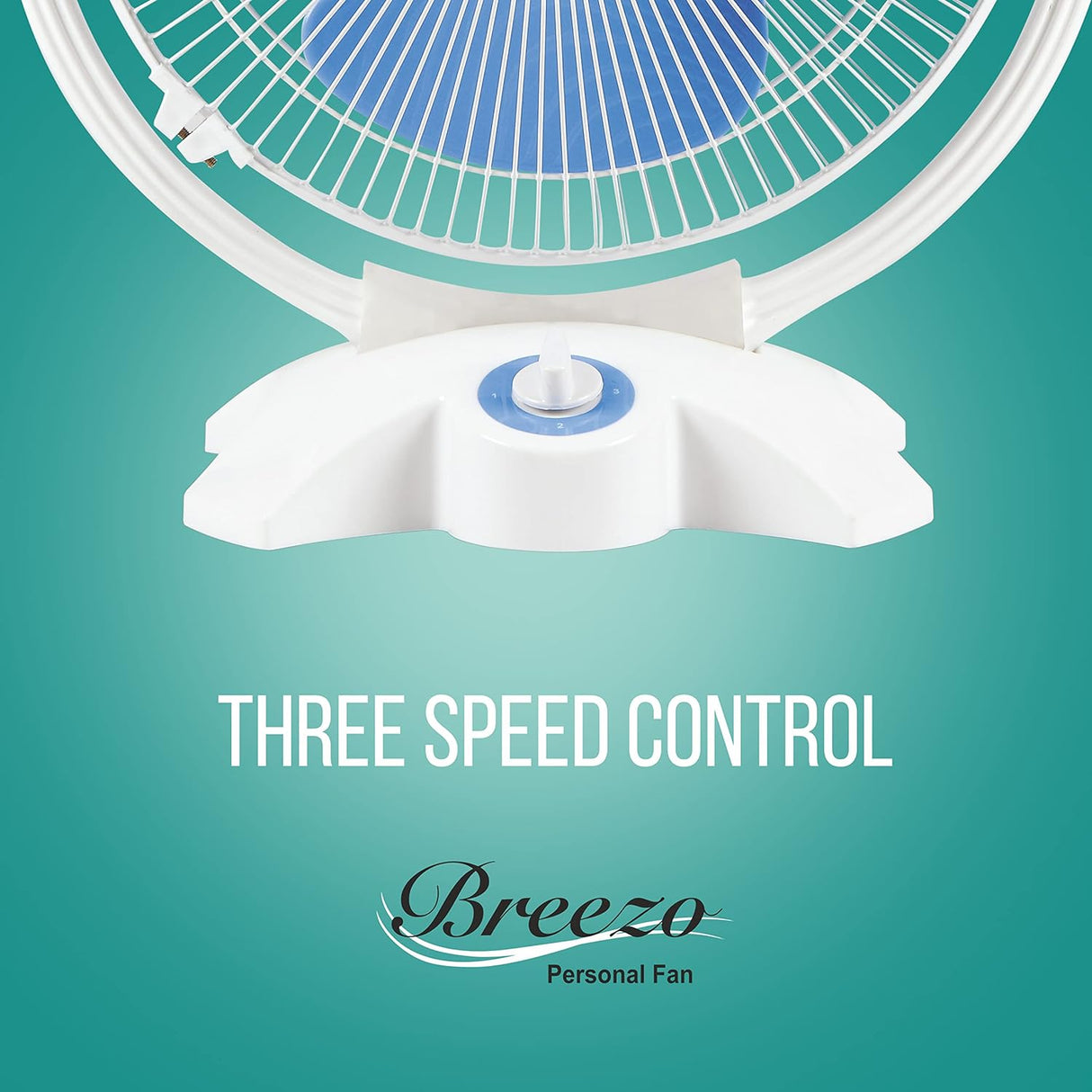 Havells Breezo 300mm Personal Table Fan (White)