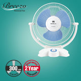 Havells Breezo 300mm Personal Table Fan (White)