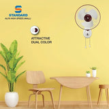 Standard Alfa High Speed Wall Fans 400mm (Maroon)