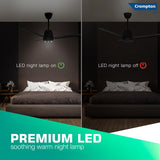 Crompton Energion Niteo 1200 mm BLDC Ceiling Fan (Matte Black)