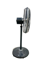 Stand fan on a white background
