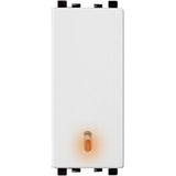 Schneider Zencelo 16A 1 Way Switch with Indicator IN8481-WH