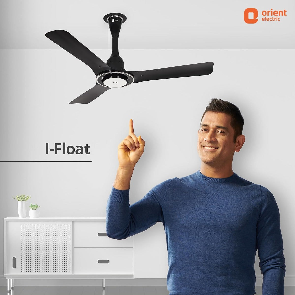 Orient electric I Float BLDC Ceiling fan with 5 star rated compatiable with regulator and saves upto 50% energy saving fans 