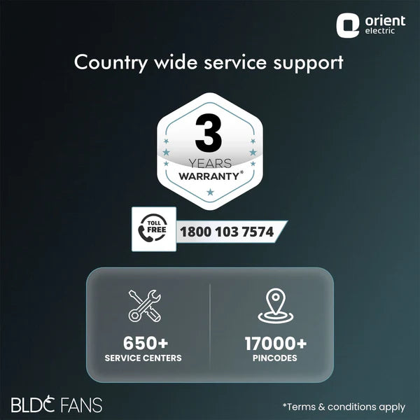Orient Electric I-Float 1200mm BLDC Ceiling Fan (Space Grey)