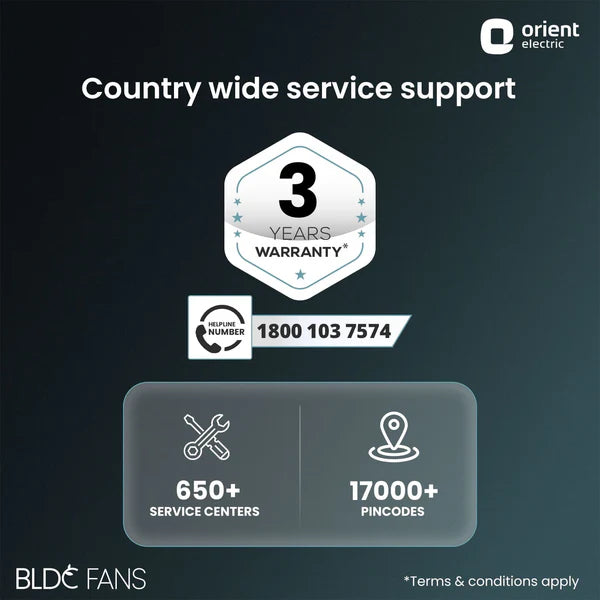 Orient Electric I-Float IOT Enabled 1200mm BLDC Ceiling Fan (Space Grey)