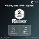 Orient Electric I-Float IOT Enabled 1200mm BLDC Ceiling Fan (Space Grey)