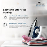 RR Signature Crease free 800-Watt Dry Iron (Blue&White)