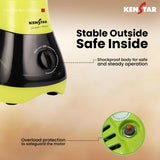 This mixer grinder has stable outside safe  inside and has shockproof body for safe and steady operation . 