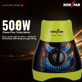 This Kenstar slender max has 500W power plus turbo motor 