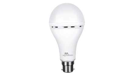 RR Signature Shine 12W Emergency Inverter LED Bulb 4 Hours Backup (CDL, White)