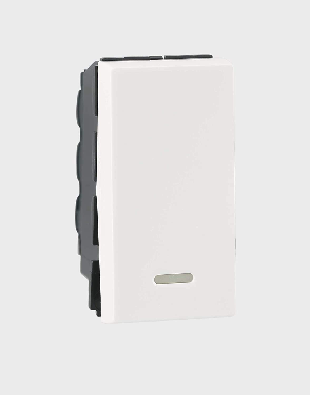 Legrand Arteor 20 A 1 Way Switch with Indicator 1M White 572063
