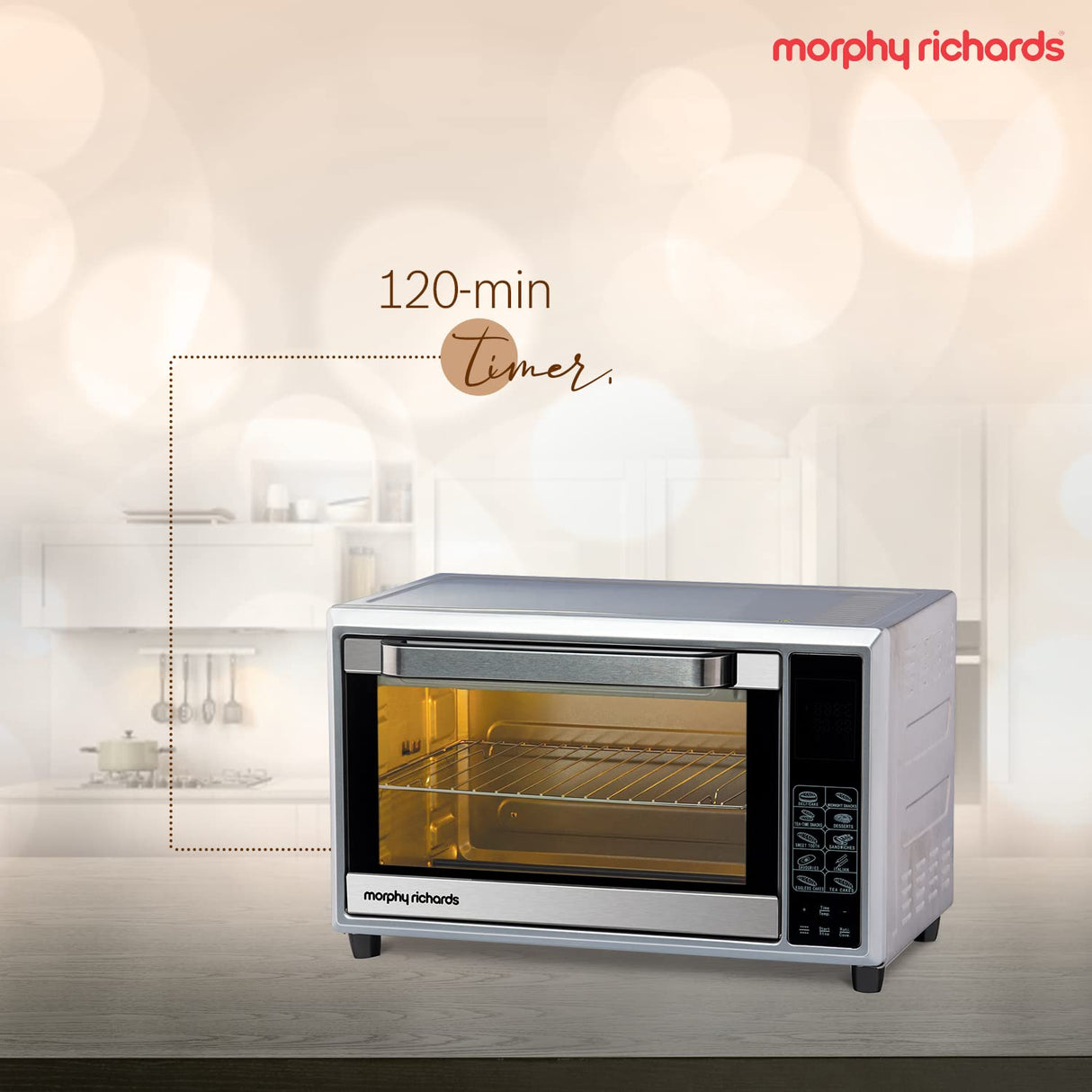 Morphy Richards 35SS DIGICHEF 35 Liters Digital Oven Toaster Griller