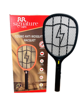 RR Signature Cosmo Anti Mosquito Racquet | Rechargeable Insect Killer Bat with LED Light