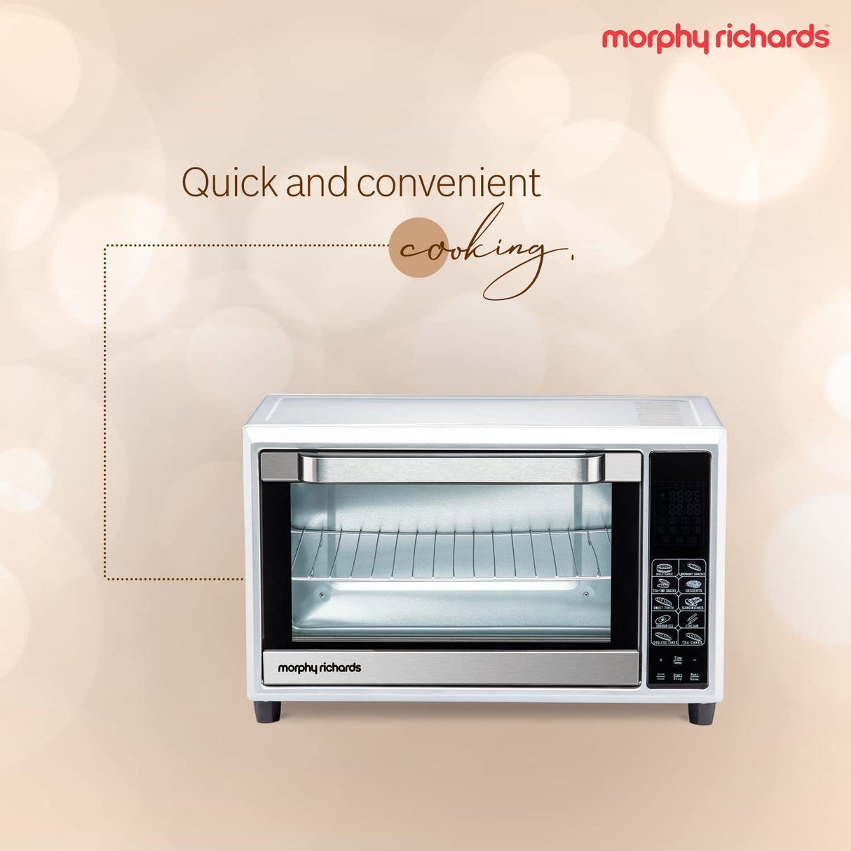 Morphy Richards 35SS DIGICHEF 35 Liters Digital Oven Toaster Griller