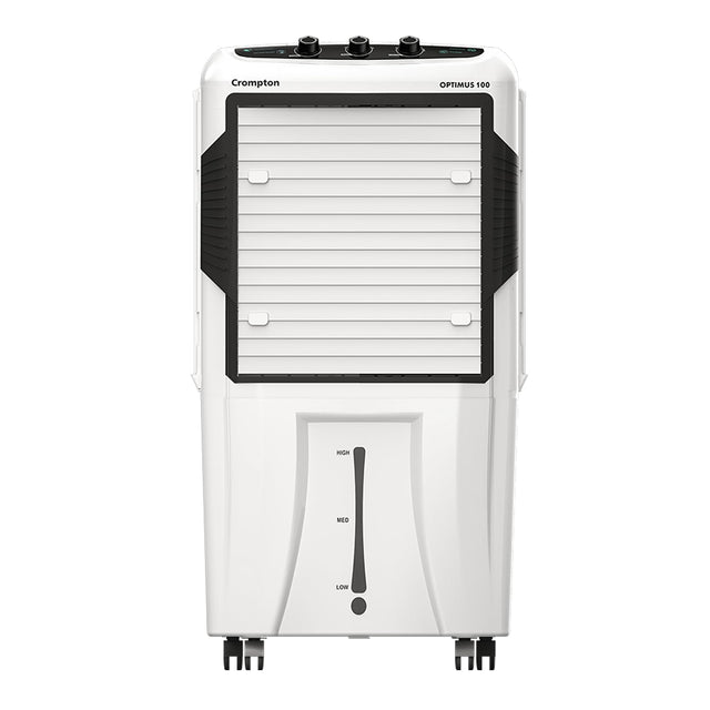 Crompton air cooler on a white background