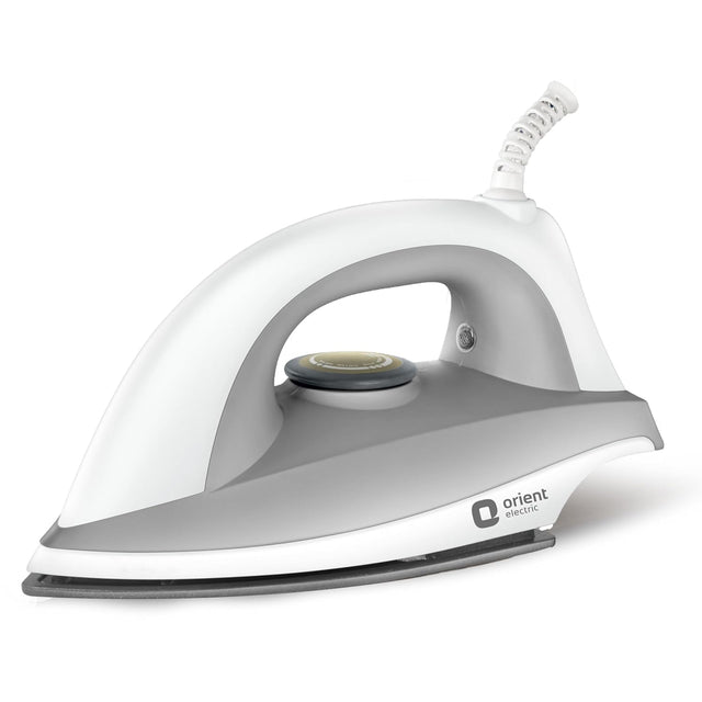 A Dry Iron of Orient Brand with a White Background 