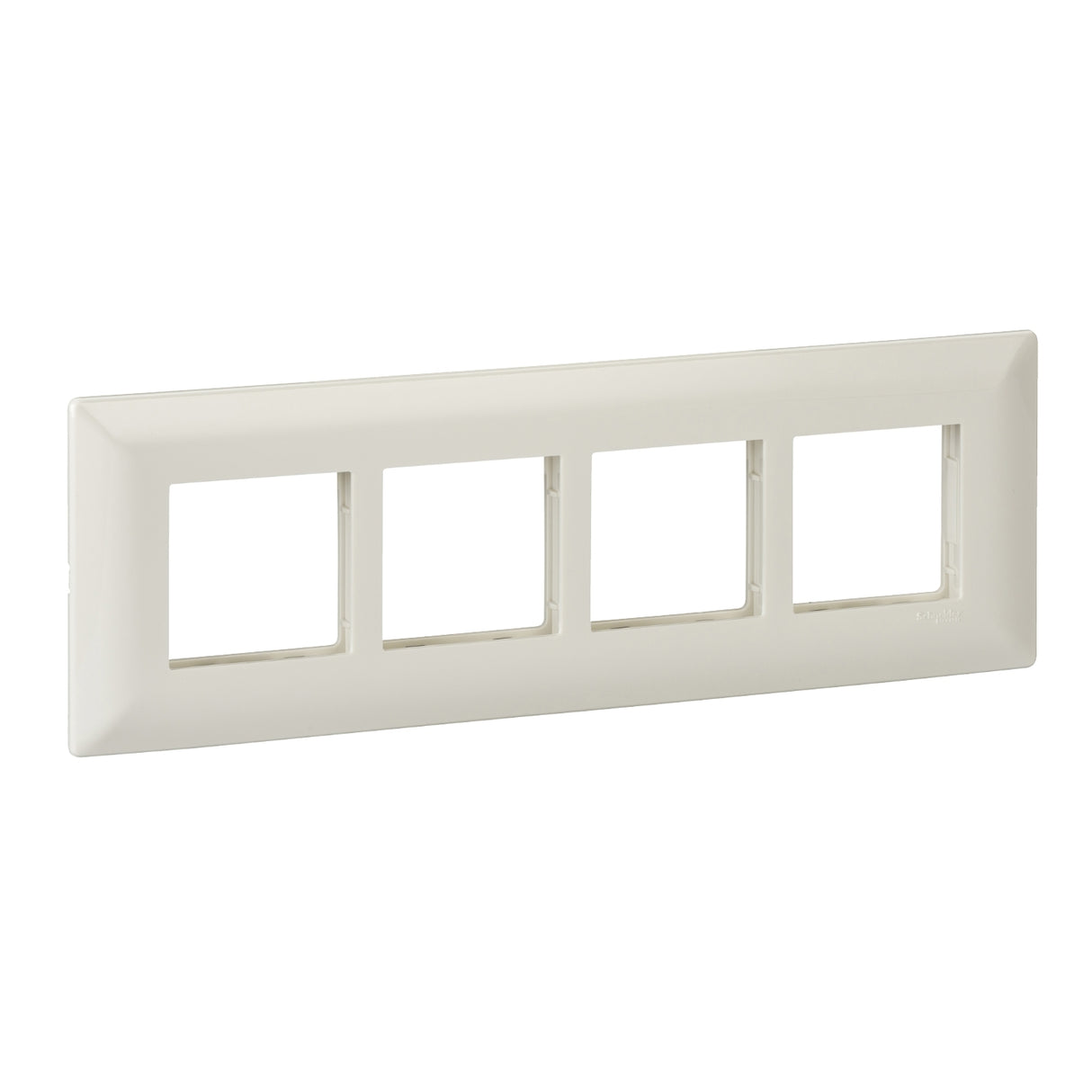 Schneider Livia 8 M Grid & 8 M Cover Plate  Horizontal White P0708