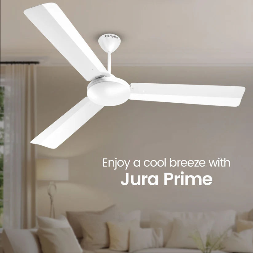Crompton Jura Prime Anti Dust 1200mm Ceiling Fan (Conch Cream)