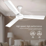 Crompton Jura Prime Anti Dust 1200mm Ceiling Fan (Conch Cream)