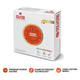 Polycab Optima+ cable packaging box on a white background
